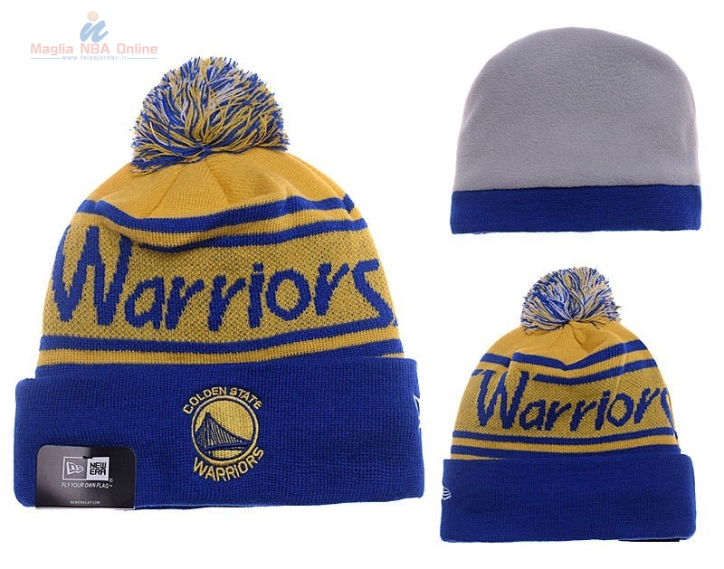 Acquista Cappelli di lana 2016 Golden State Warriors Blu