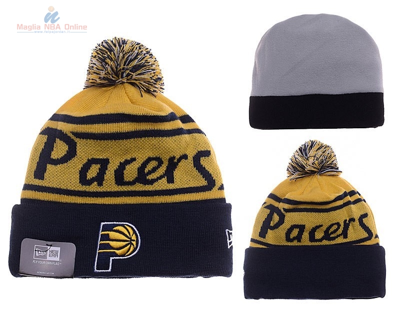 Acquista Cappelli di lana 2016 Indiana Pacers Giallo