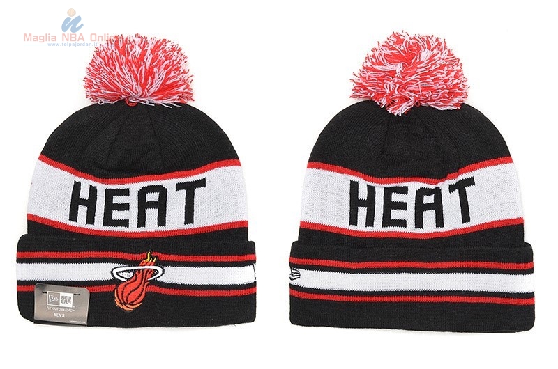 Acquista Cappelli di lana 2016 Miami Heat Rosso Bianco