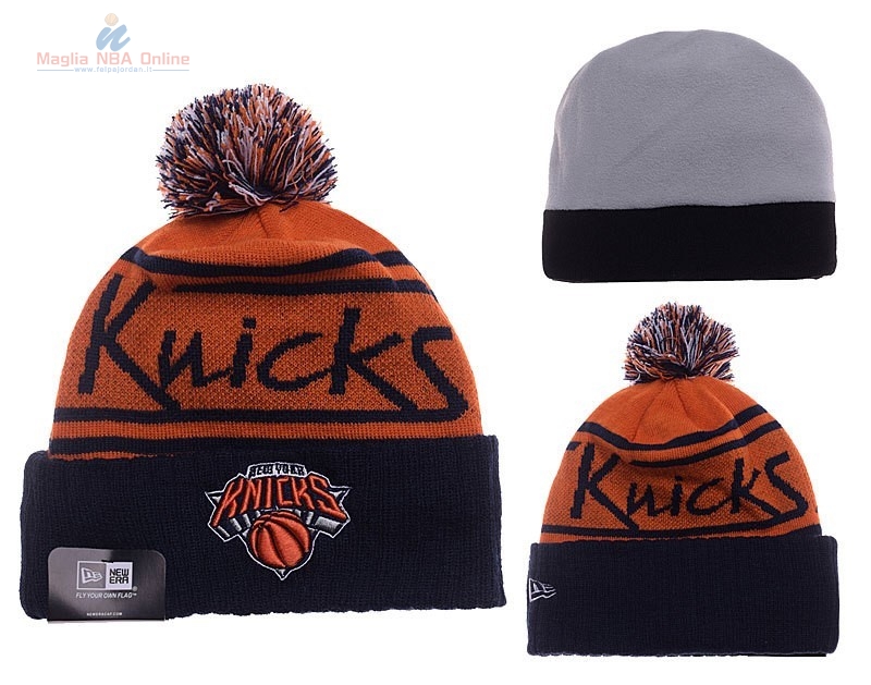 Acquista Cappelli di lana 2016 New York Knicks Arancia