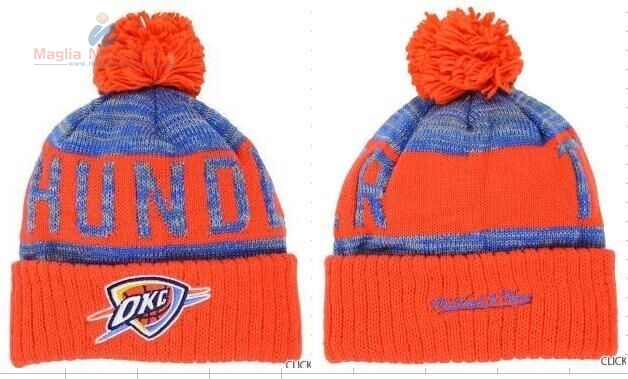 Acquista Cappelli di lana 2016 Oklahoma City Thunder Arancia