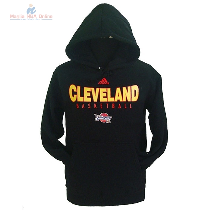 Acquista Felpe Con Cappuccio NBA 2016 Cleveland Cavaliers Nero