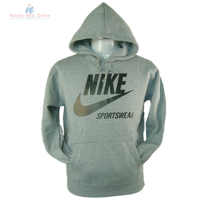 Acquista Felpe Con Cappuccio NBA 2016 Nike Grigio