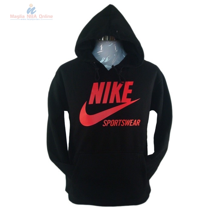 Acquista Felpe Con Cappuccio NBA 2016 Nike Nero Rose