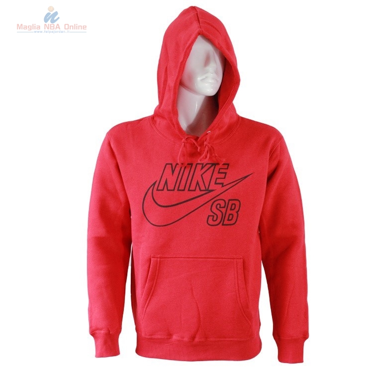 Acquista Felpe Con Cappuccio NBA 2016 Nike SB Rosso