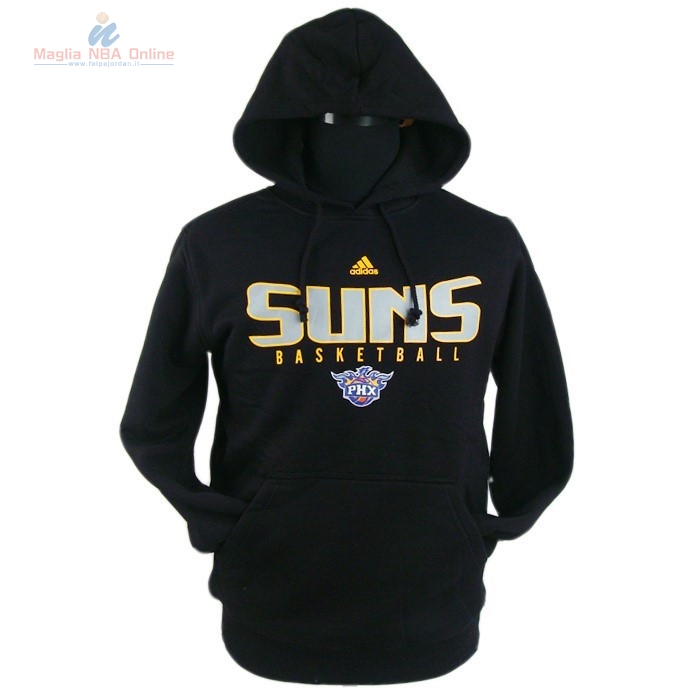 Acquista Felpe Con Cappuccio NBA Phoenix Suns Nero