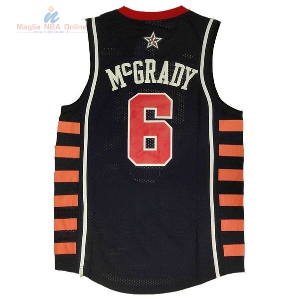 Acquista Maglia NBA 2004 USA #6 McGrady Nero