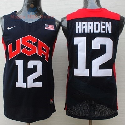 Acquista Maglia NBA 2012 USA #12 James Harden Nero