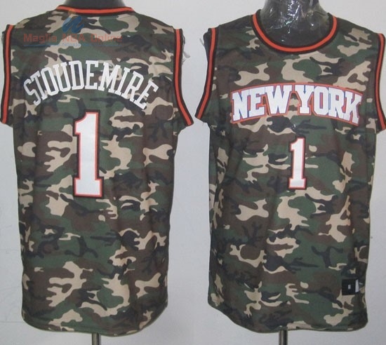 Acquista Maglia NBA 2013 Camouflage Moda #1 Stoudemire