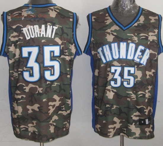 Acquista Maglia NBA 2013 Camouflage Moda #35 Durant