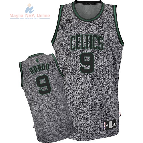 Acquista Maglia NBA 2013 Fashion Statico Boston Celtics #9 Rondo