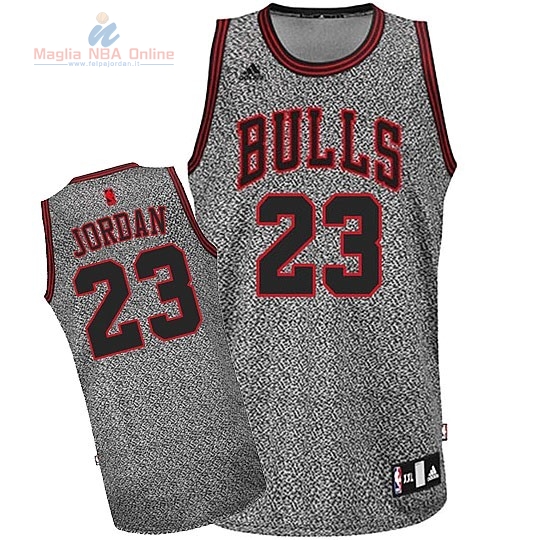 Acquista Maglia NBA 2013 Fashion Statico Chicago Bulls #23 Jordan