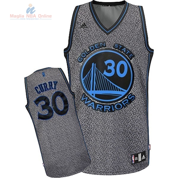 Acquista Maglia NBA 2013 Fashion Statico Golden State #30 Curry