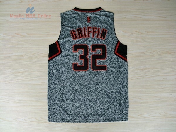 Acquista Maglia NBA 2013 Fashion Statico Los Angeles Clippers #32 Blake Griffin