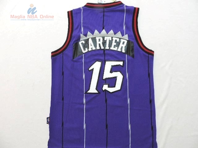 Acquista Maglia NBA Bambino Toronto Raptors #15 Anthony Bennett Retro Porpora