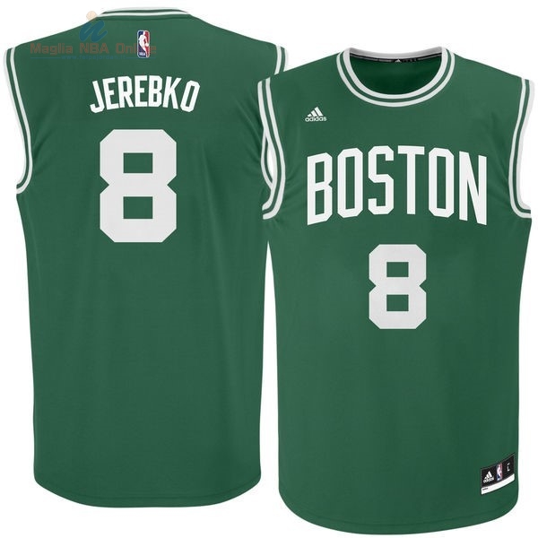 Acquista Maglia NBA Boston Celtics #8 Jeff Green Verde