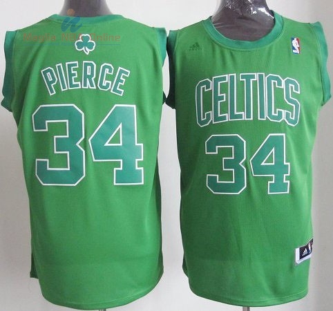 Acquista Maglia NBA Boston Celtics 2012 Natale #34 Pierce Veder
