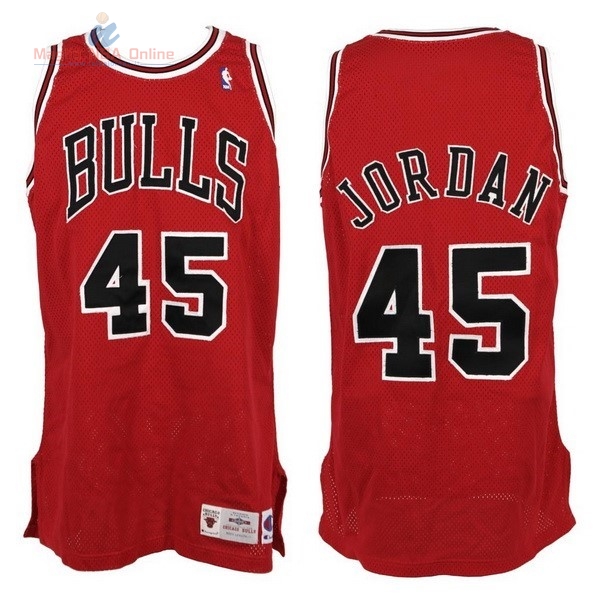 Acquista Maglia NBA Chicago Bulls #45 Michael Jordan Retro Rosso