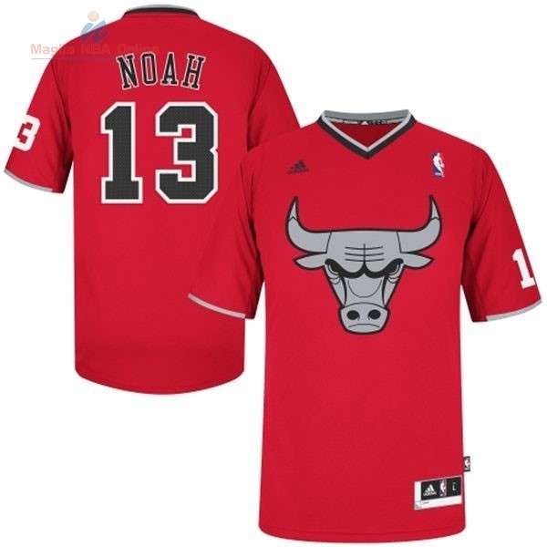 Acquista Maglia NBA Chicago Bulls 2013 Natale #13 Noah Rosso