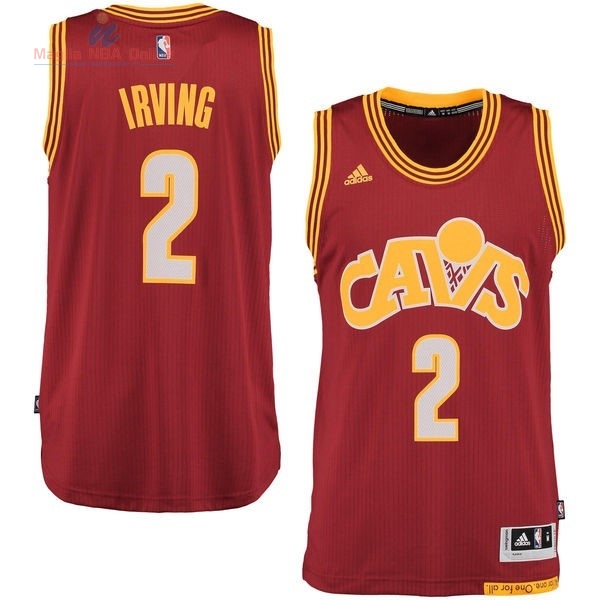 Acquista Maglia NBA Cleveland Cavaliers #2 Kyrie Irving 2015-2016 Rosso