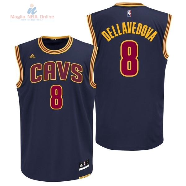 Acquista Maglia NBA Cleveland Cavaliers #8 Matthew Dellavedova Blu