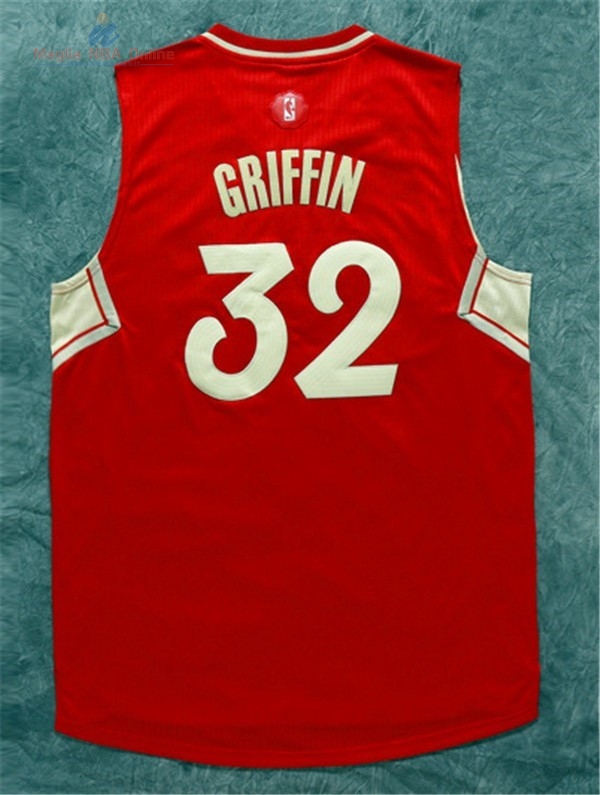 Acquista Maglia NBA Cleveland Cavaliers 2015 Natale #32 Griffin Rosso