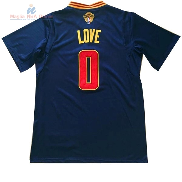 Acquista Maglia NBA Cleveland Cavaliers Manica Corta #0 Kevin Love Nero