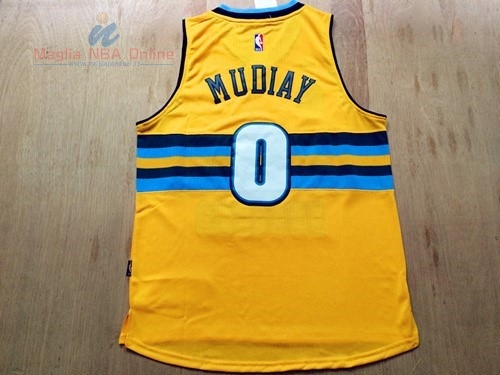 Acquista Maglia NBA Denver Nuggets #0 Darrell Arthur Giallo