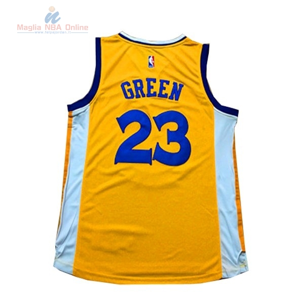 Acquista Maglia NBA Donna Golden State Warriors #23 Draymond Green Giallo