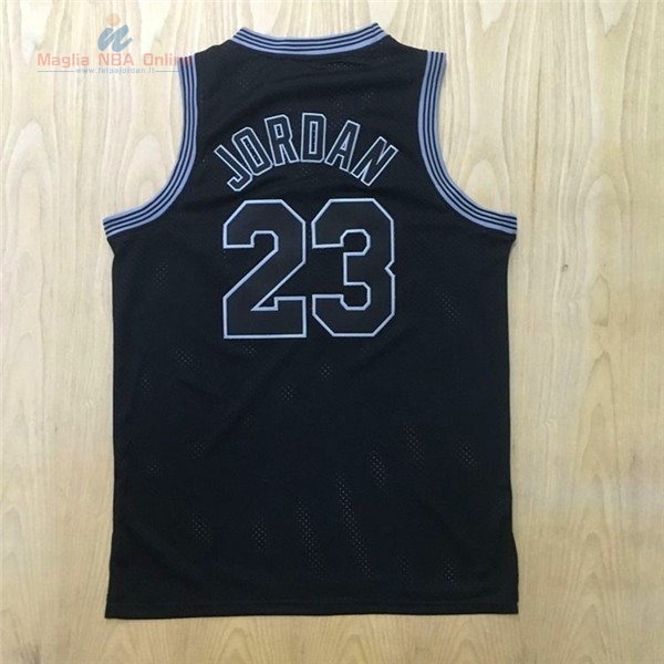 Acquista Maglia NBA Film Basket Tune Squad #23 Jordan Nero Grigio