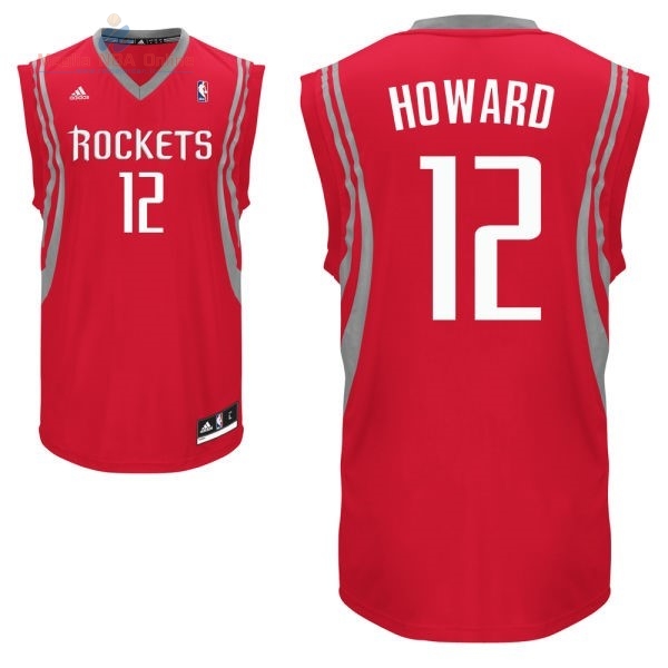 Acquista Maglia NBA Houston Rockets #12 Dwight Howard Rosso