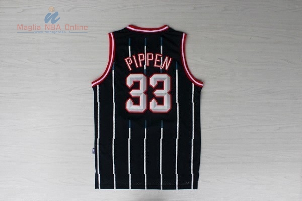 Acquista Maglia NBA Houston Rockets #33 Scottie Pippen Blu
