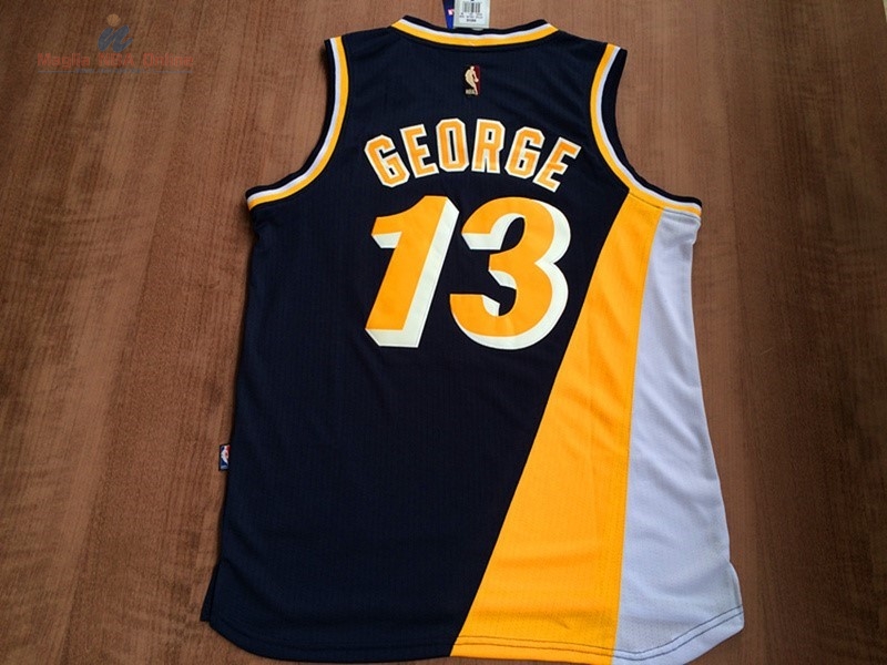 Acquista Maglia NBA Indiana Pacers #13 Paul George Retro Nero