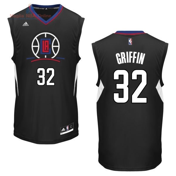 Acquista Maglia NBA Los Angeles Clippers #32 Blake Griffin Nero