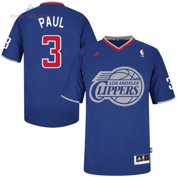 Acquista Maglia NBA Los Angeles Clippers 2013 Natale #3 Paul Blu