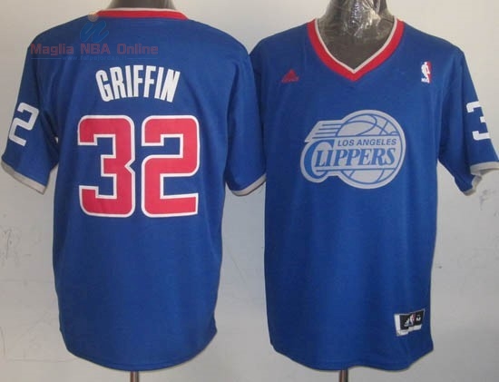 Acquista Maglia NBA Los Angeles Clippers 2013 Natale #32 Griffin Blu