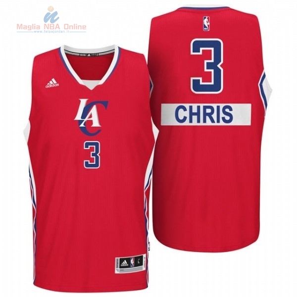 Acquista Maglia NBA Los Angeles Clippers 2014 Natale #3 Chris Rosso