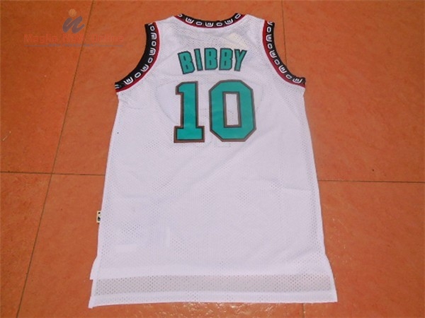 Acquista Maglia NBA Memphis Grizzlies #10 Mike Bibby Bianco