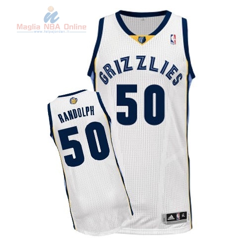 Acquista Maglia NBA Memphis Grizzlies #50 Shavlik Randolph Bianco