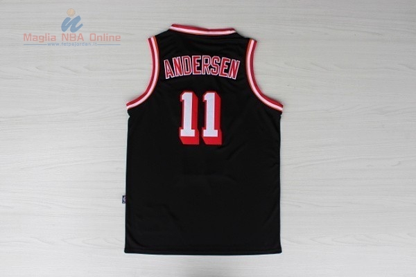 Acquista Maglia NBA Miami Heat #11 Chris Andersen Retro Nero