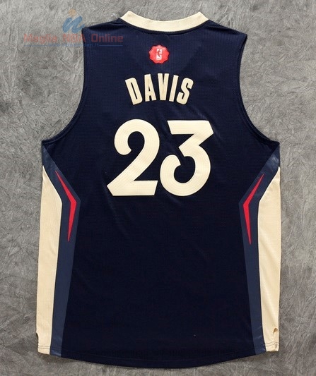 Acquista Maglia NBA New Orleans Pelicans 2015 Natale #23 Davis Nero
