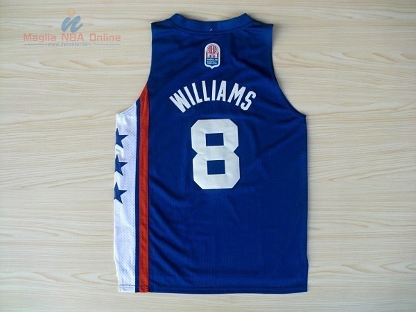 Acquista Maglia NBA New York Knicks #8 Ray Williams Blu