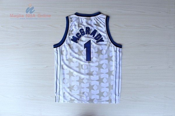 Acquista Maglia NBA Orlando Magic #1 Tracy McGrady Bianco Scuro