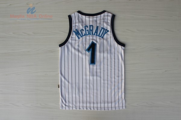 Acquista Maglia NBA Orlando Magic #1 Tracy McGrady Bianco