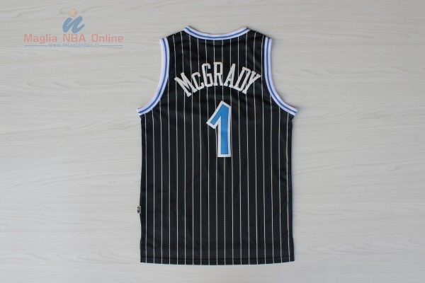 Acquista Maglia NBA Orlando Magic #1 Tracy McGrady Nero