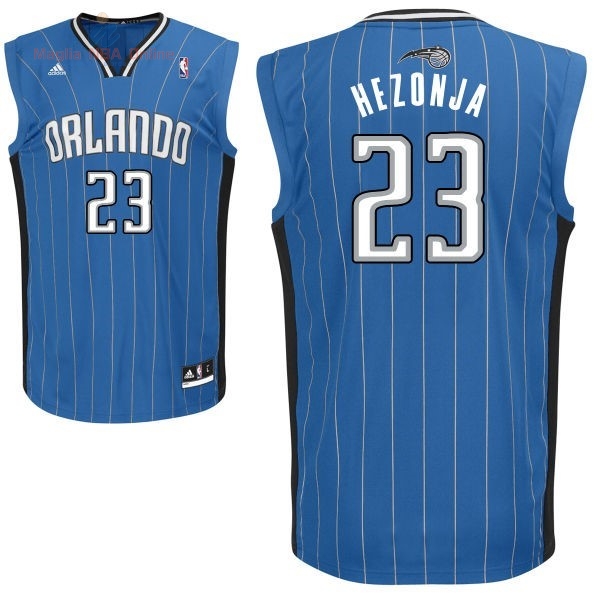 Acquista Maglia NBA Orlando Magic #23 Mario Hezonja Blu