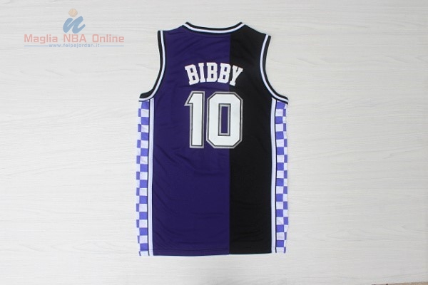 Acquista Maglia NBA Sacramento Kings #10 Mike Bibby Retro Blu