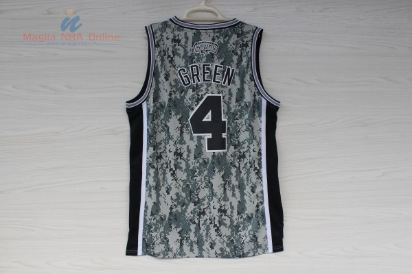 Acquista Maglia NBA San Antonio Spurs #4 Danny Verde Verde