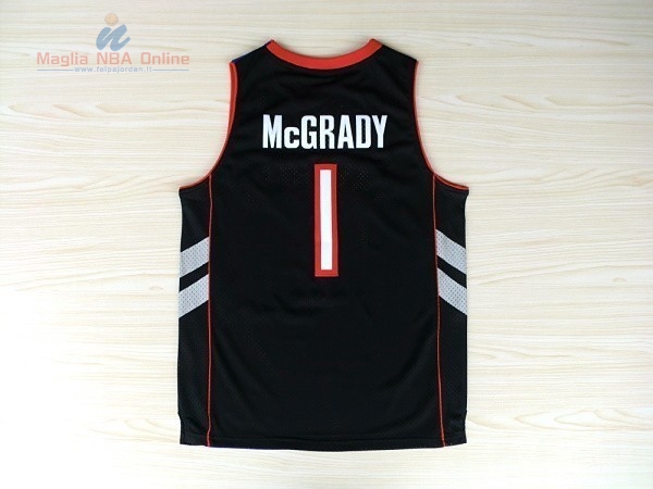 Acquista Maglia NBA Toronto Raptors #1 Tracy McGrady Nero