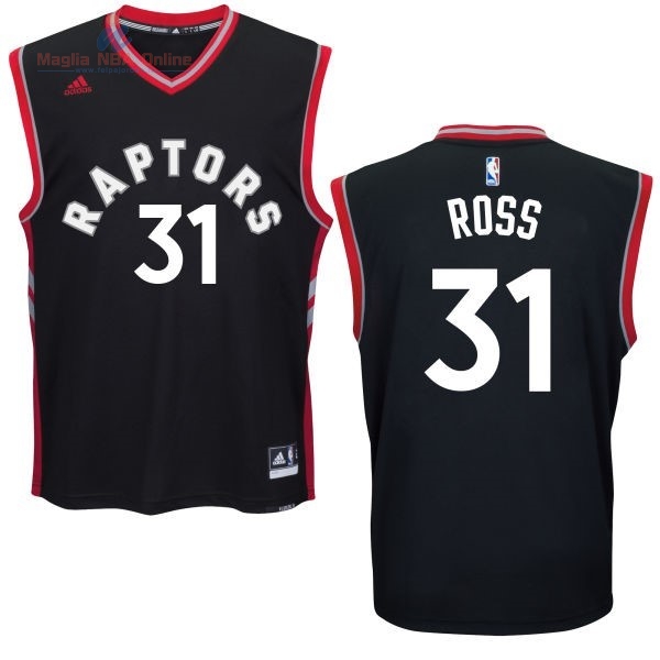 Acquista Maglia NBA Toronto Raptors #31 Terrence Ross Nero